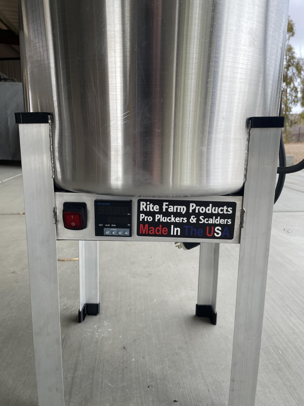 15 GALLON 240 Volt, 3,000-Watt PRO SCALDER SCALDING CHICKEN POULTRY QUAIL customer photo 2