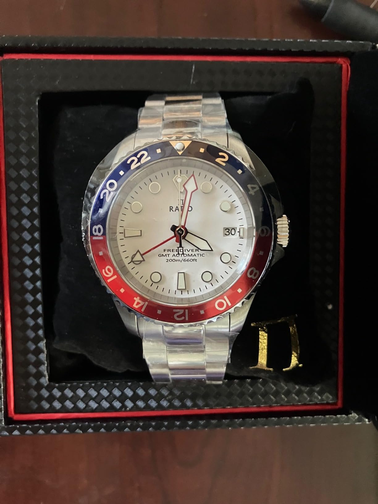 FreeDiver Dive Watch Sapphire Crystal GMT Rotating Bezel Automatic Diver Watch 200M Water Resistant Diving Watch for Men customer photo 1
