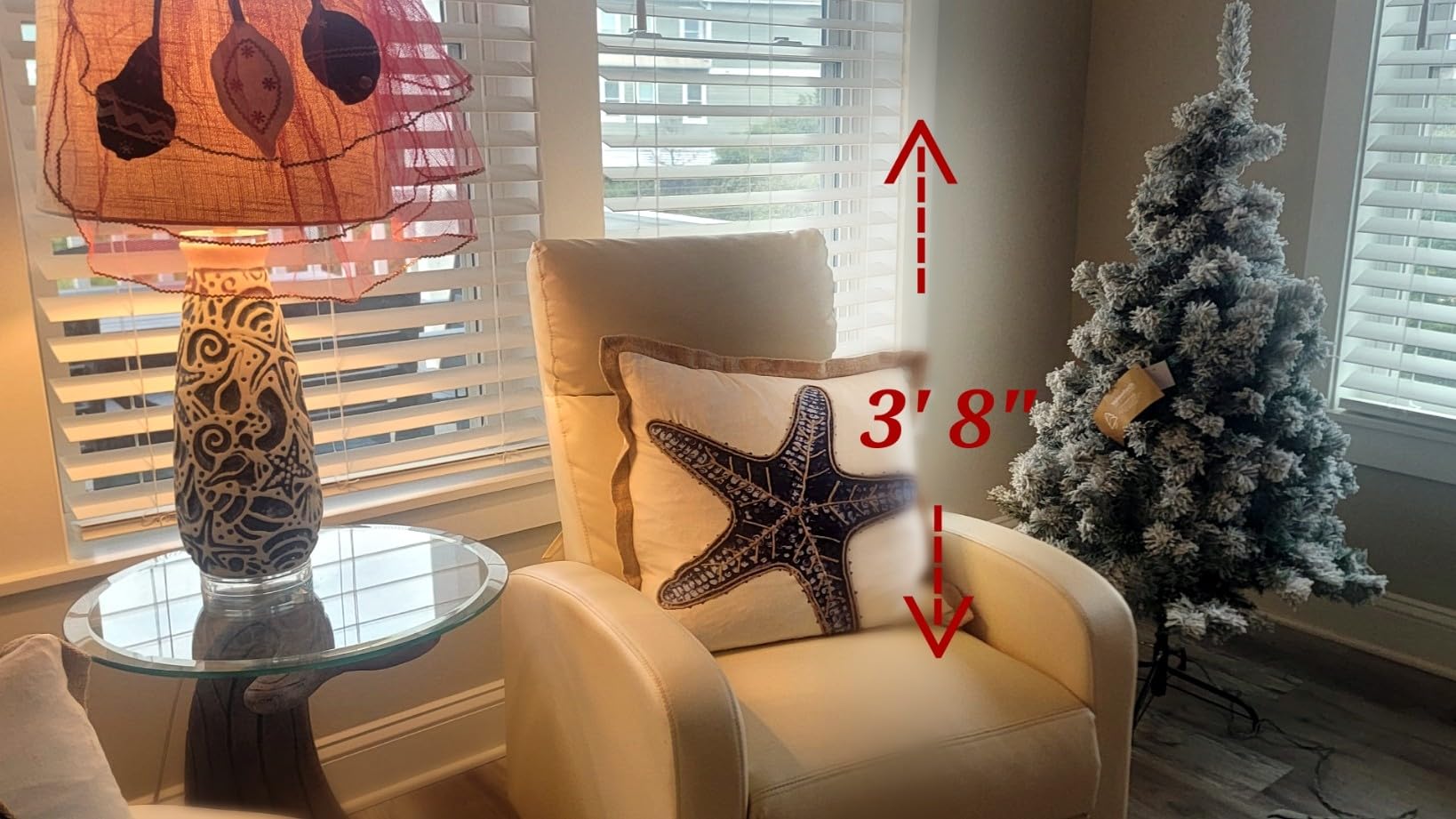 Yaheetech 9ft Prelit Artificial Christmas Tree with 900 Warm White Lights | Flocked Prelighted Full Xmas Tree for Home Decoration with 2084 Tips, 900 Warm White Lights & Foldable Stand, Pure Green customer photo 1