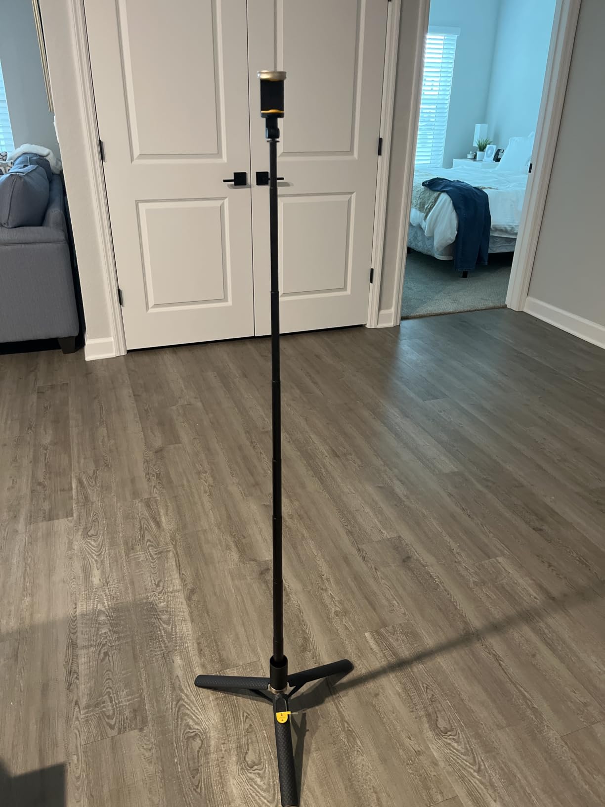 Tripod for iPhone, Selfie Stick with Remote, Stable & Durable Phone Tripod | Portable Travel Cell Phone Stand, Extendable All-in-1 Tripod for Video Recording Compatible with iPhone Android customer photo 1