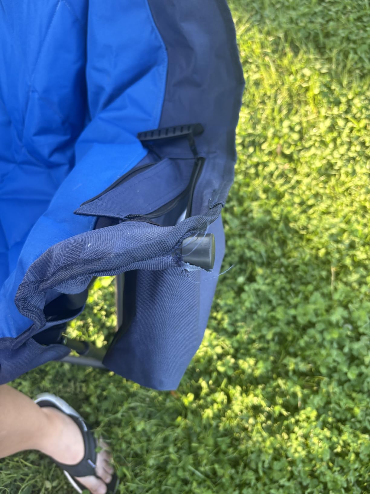 Overmont Oversized XL Camping Chair for Adults 500 lb Support customer photo 2