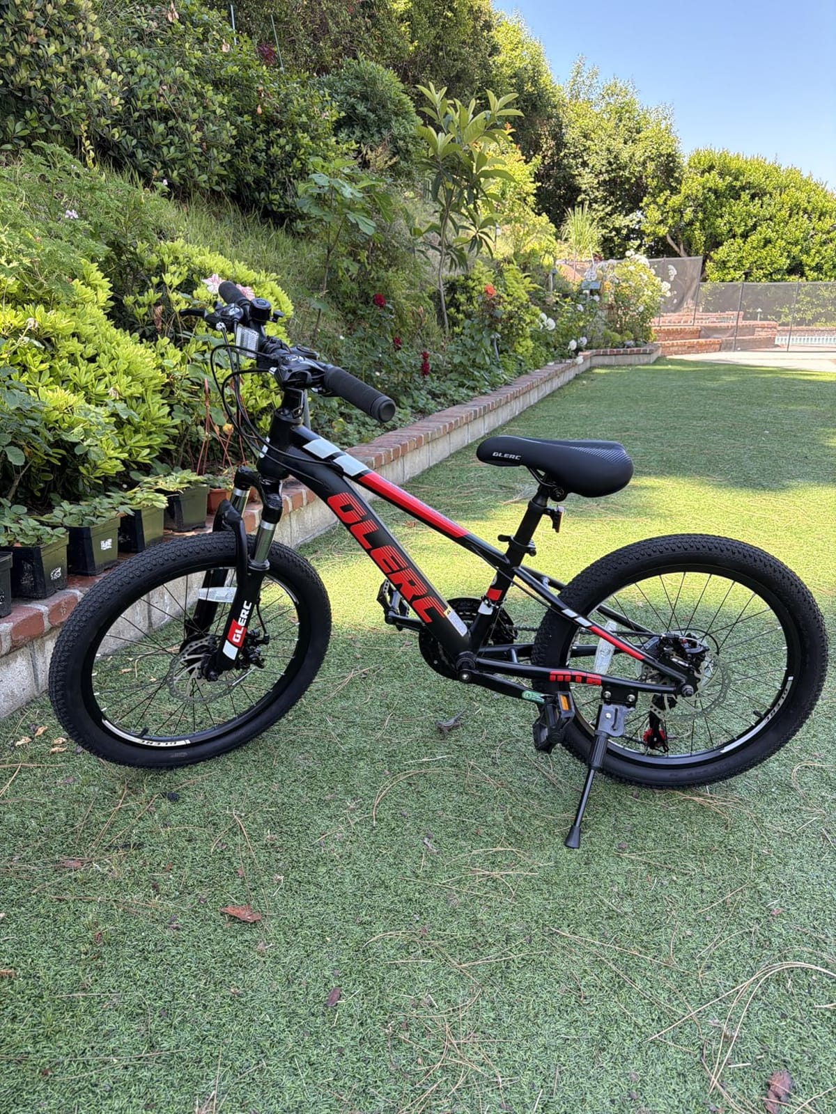 Glerc 20 24 26 Inch Kids Mountain Bike for Boys and Girls Ages 6+ Years | 21-Speed Skyline Bicycle with Front Suspension and Disc Brakes, Multiple Colors customer photo 2