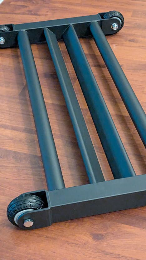 SELEWARE Glute Ham Glider Heavy Duty Ab Glute Glider Machine, Exercise Wheels for Smooth Hamstring Curl Abdominal and Leg Workouts, Multifunctional Ab Glute Machine for Home & Commercial Gym customer photo 2