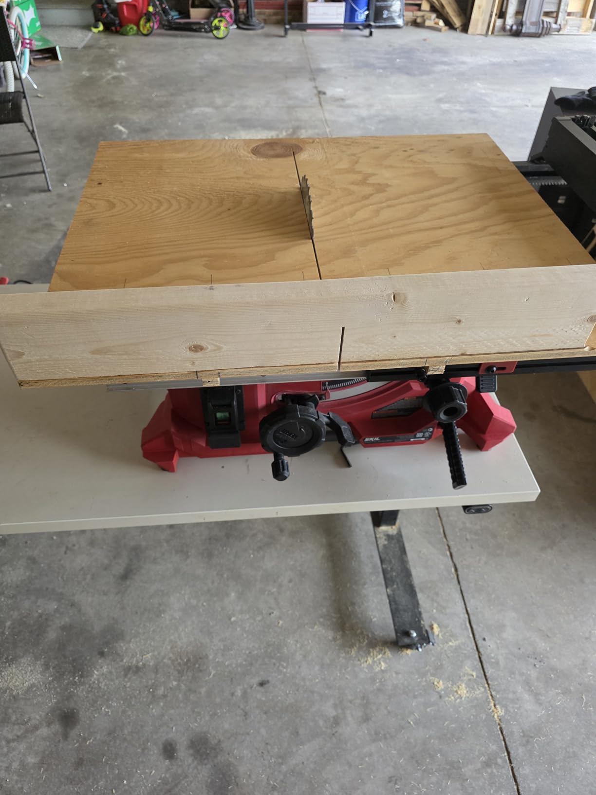 SKIL 15 Amp 8-1/4-Inch Compact Portable Jobsite Table Saw (Stand SFS0001 Sold Separately)-TS6308-00 customer photo 2