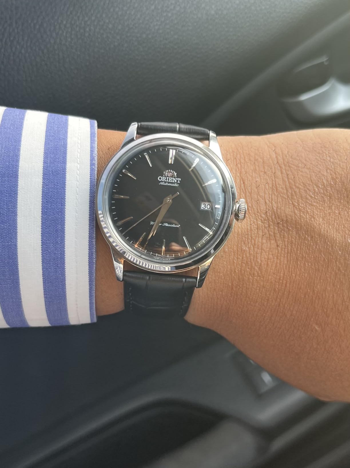 Orient Bambino Version 7 Stainless Steel Unisex Automatic Dress Watch customer photo 2