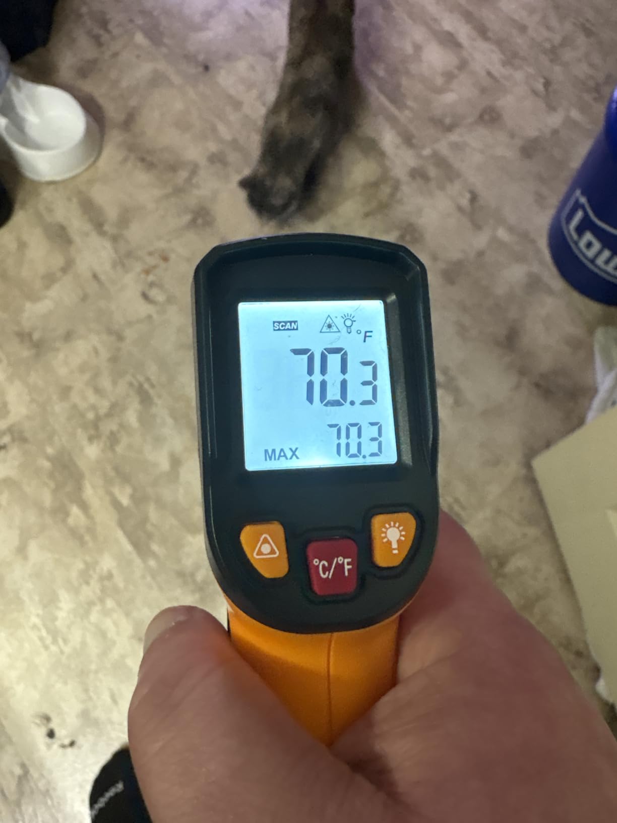 KNINE OUTDOORS Infrared Thermometer Gun, -58℉ to 1112℉ customer photo 1
