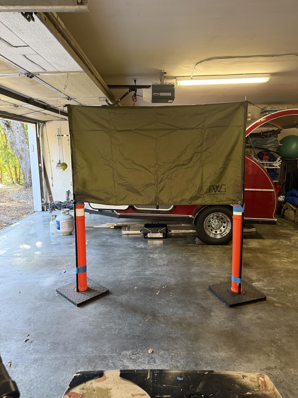Portable Car Awning for SUV Van, 10 x 5.6 ft customer photo 2