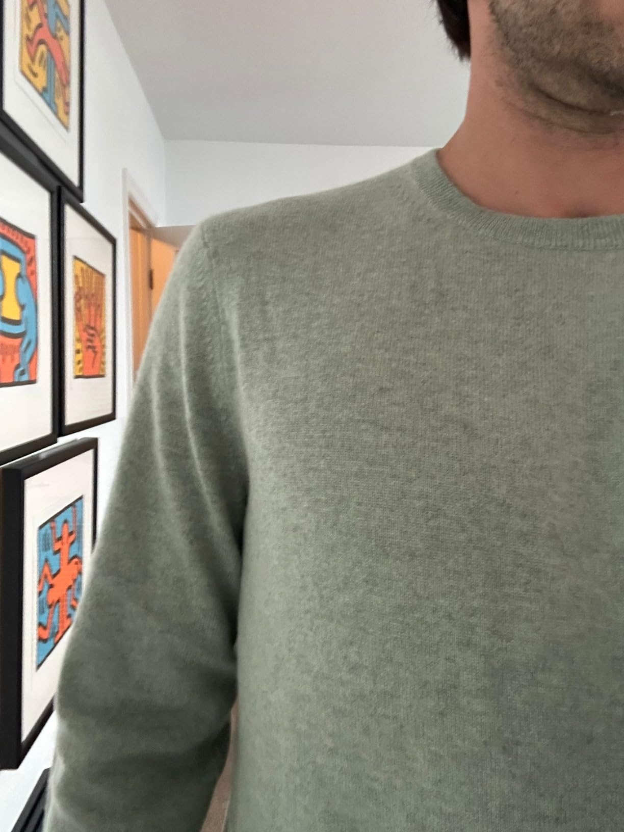 Men's The Original Cashmere Crewneck Sweater customer photo 1