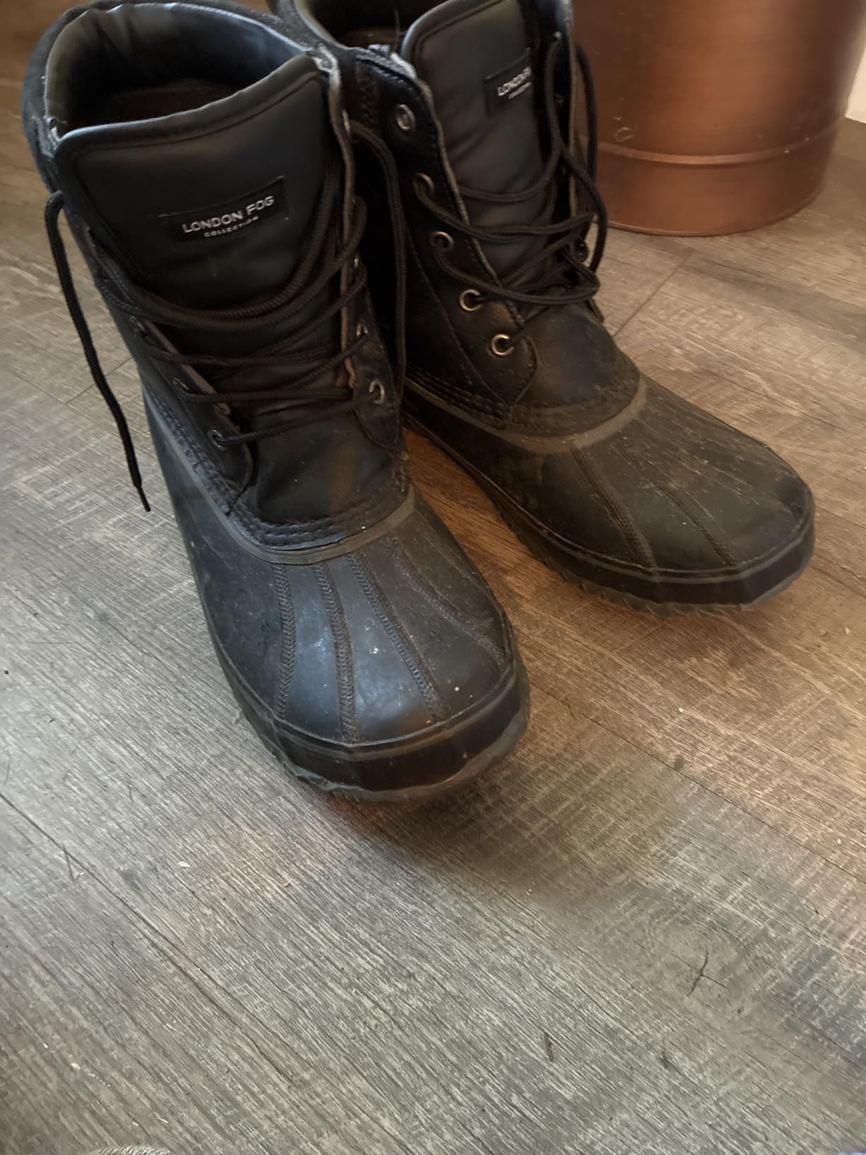 LONDON FOG Mens Ashford Waterproof and Insulated Duck Boot customer photo 1