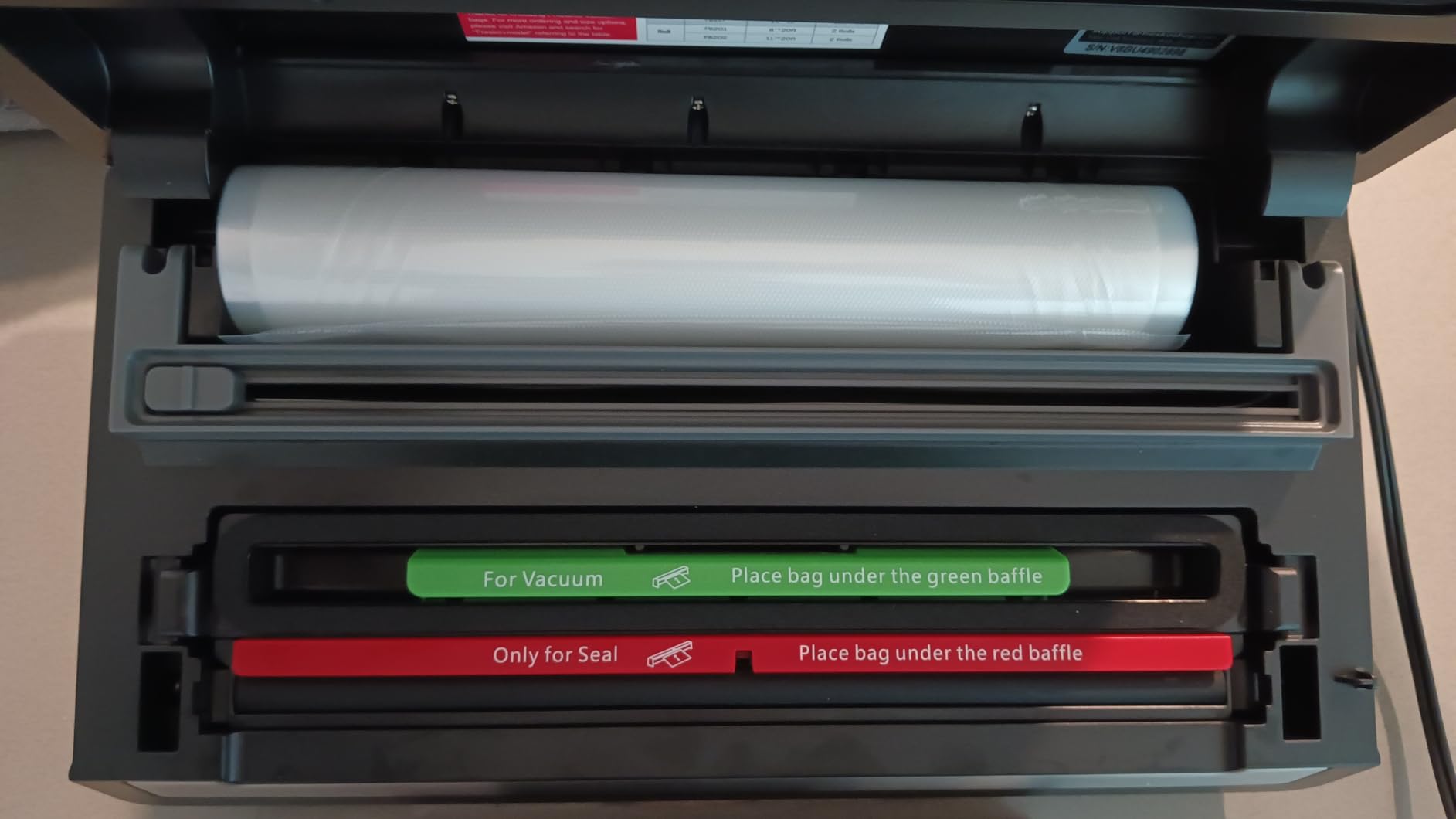 FRESKO Automatic 95Kpa Food Vacuum Sealer Machine, Auto Dry-Wet Detection customer photo 2