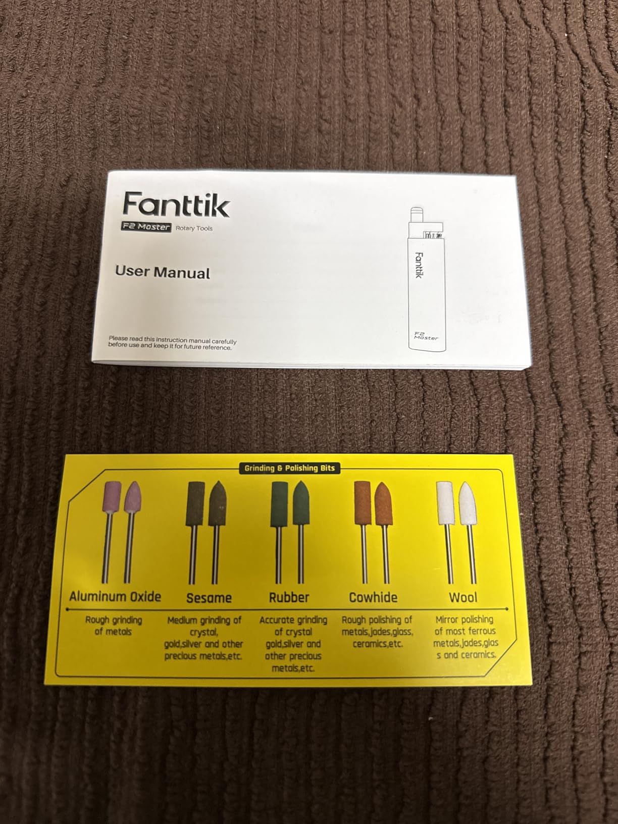 Fanttik F2 Master Mini Cordless Rotary Tool Kit for 3D Printer Sanding customer photo 2