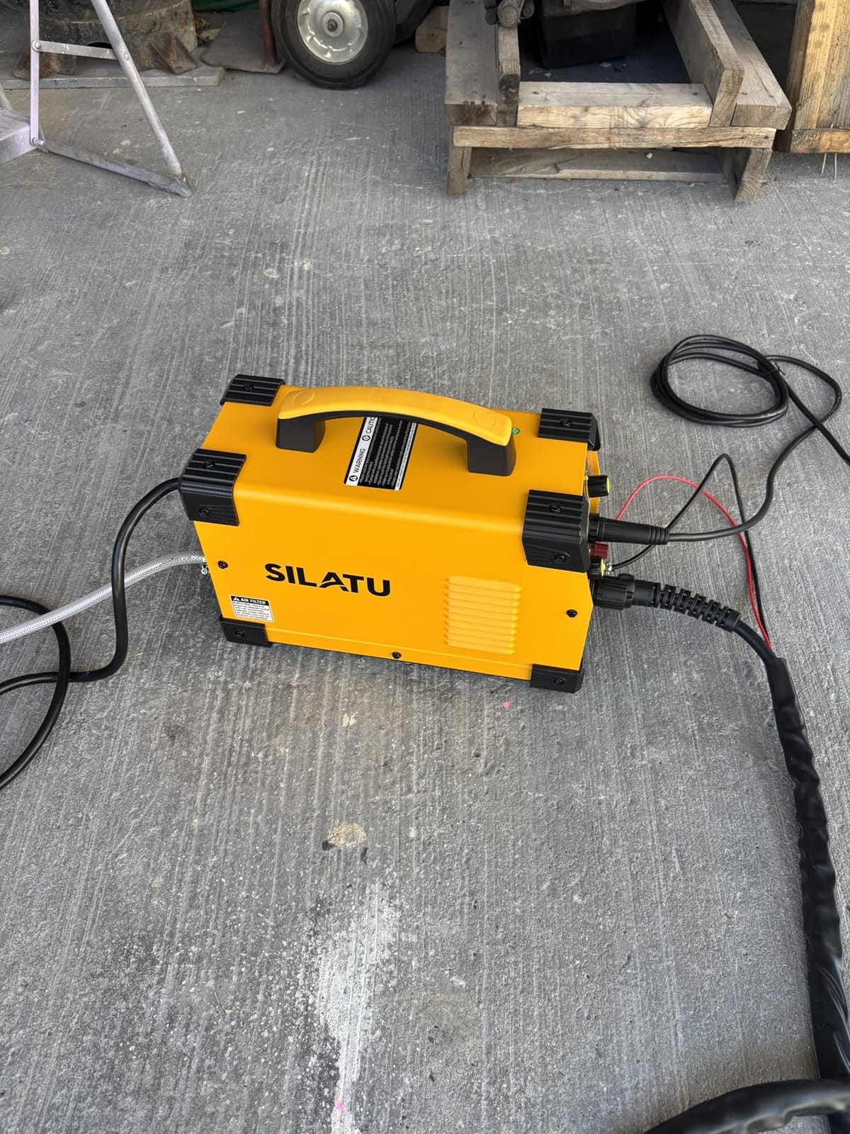 SILATU Plasma Cutter, 65A Non-Touch Pilot Arc, 110V/220V, 4/5'' Max Cut customer photo 2