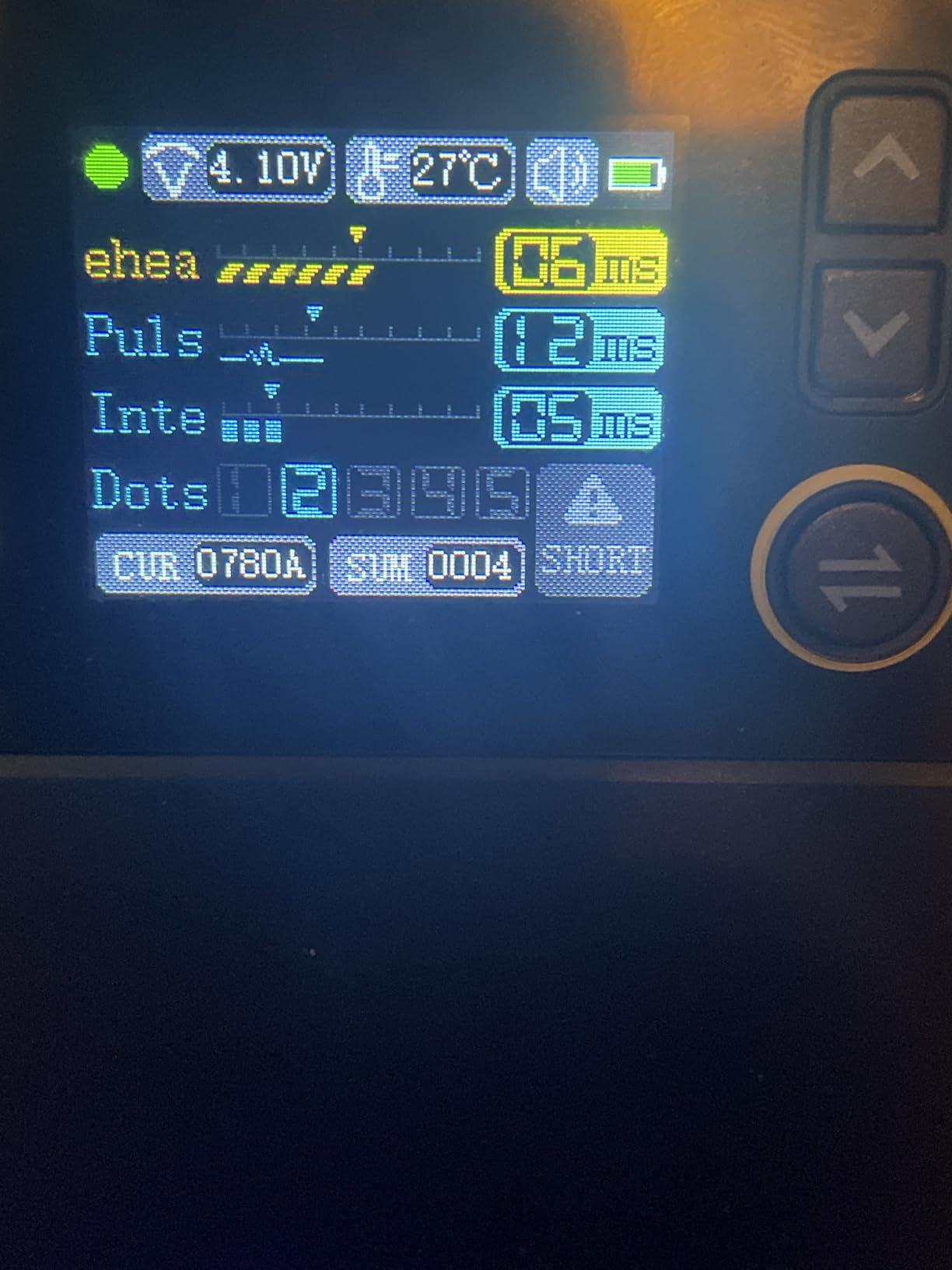 FNRSI Battery Spot Welder, 5000m Portable Handheld Spot Welder Double Pulse 4 Combination Gears Adjustable Spot Welding 0.1MM-0.25MM for Iron/Stainless Steel/Nickel Strip /18650 Battery Pack customer photo 2