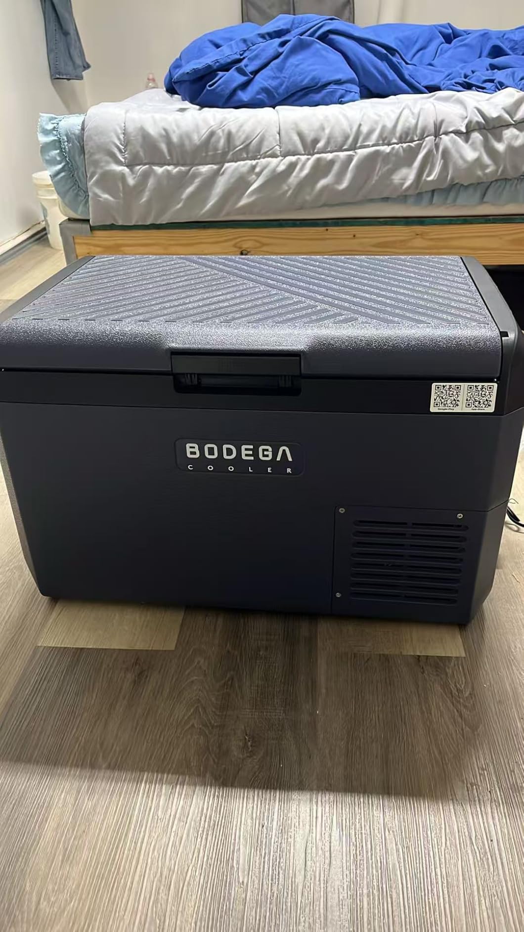 BODEGACOOLER 12 Volt Car Refrigerator, 79QT(75L) IPX4 Waterproof Electric Cooler, RV Car Fridge Dual Zone APP Control with 12/24V DC 110-240V AC, -4℉~68℉, Portable Freezer for Truck RV Camping, Travel customer photo 1