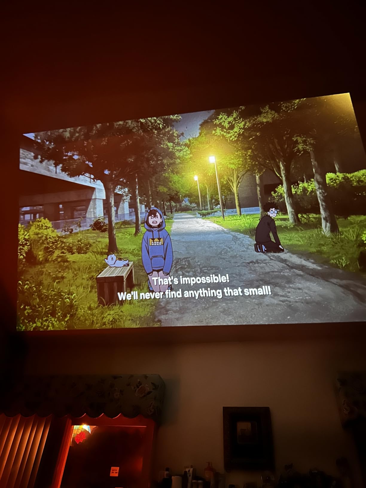 Aurzen BOOM mini Google TV Outdoor Smart Projector with 20W Dolby Audio customer photo 1