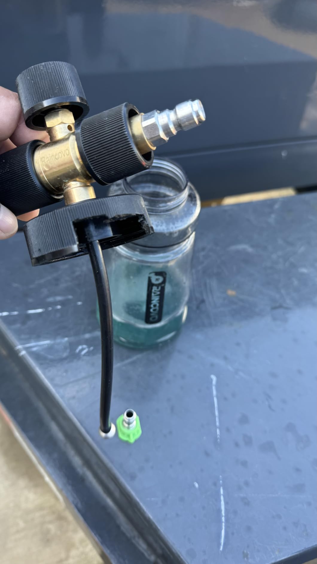 Raincovo Foam Cannon Wide Mouth for Pressure Washer, Snow Pro customer photo 1