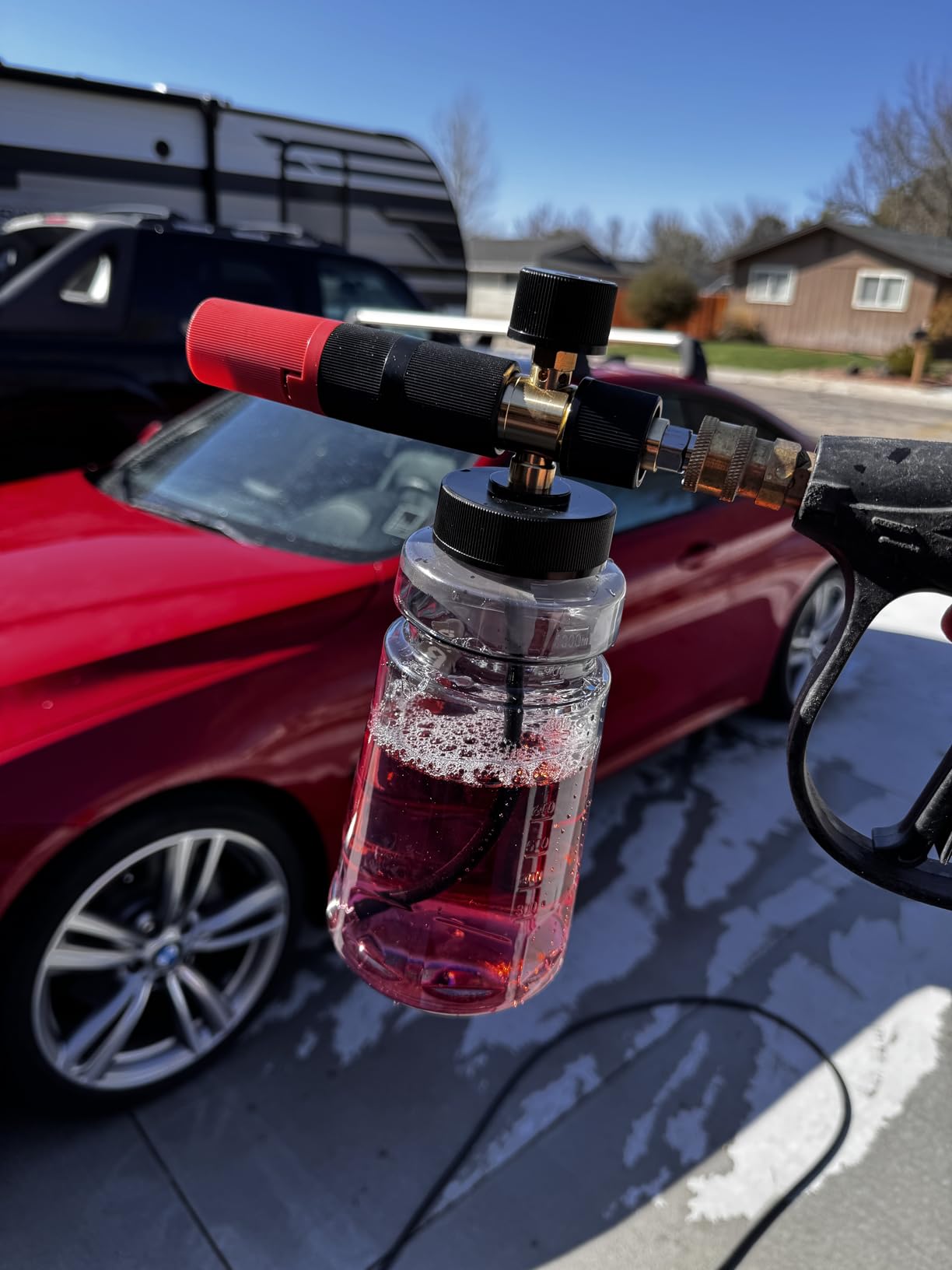Raincovo Foam Cannon Wide Mouth for Pressure Washer, Snow Pro customer photo 2