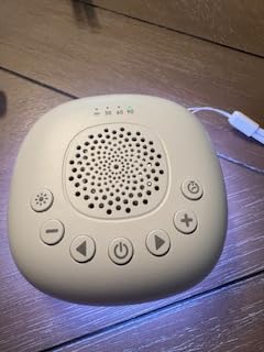 Portable Baby White Noise Machine with Remote & Night Light customer photo 2
