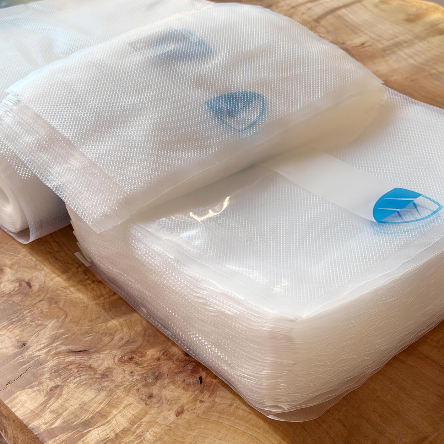 FoodSaver Quart Pre-Cut Vacuum Seal Bags, Easy Use Vacuum Storage Bags, Align to Seal and Tear to Open Vacuum Sealer Storage Bags, 43 Pack customer photo 2