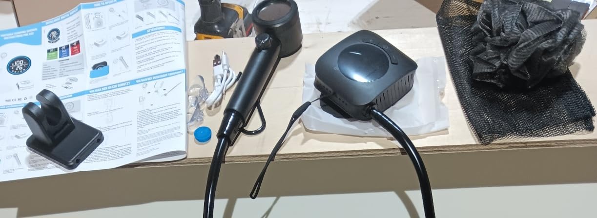 Spopal Portable Shower for Camping, 8000mAh Rechargeable [Upgraded] customer photo 1
