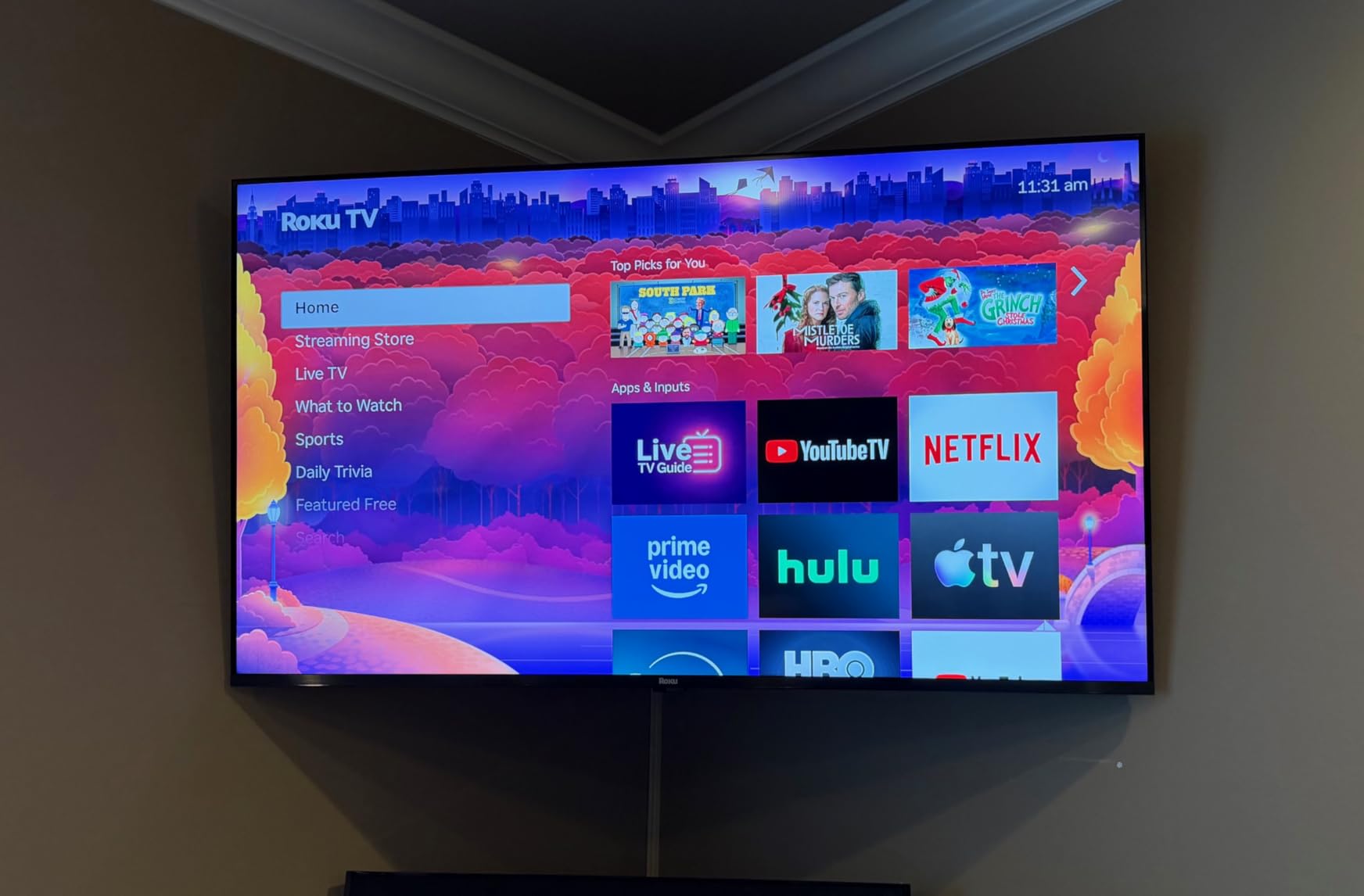 Roku 65-Inch Plus Series Smart TV - 4K QLED Mini-LED TV - RokuTV customer photo 2