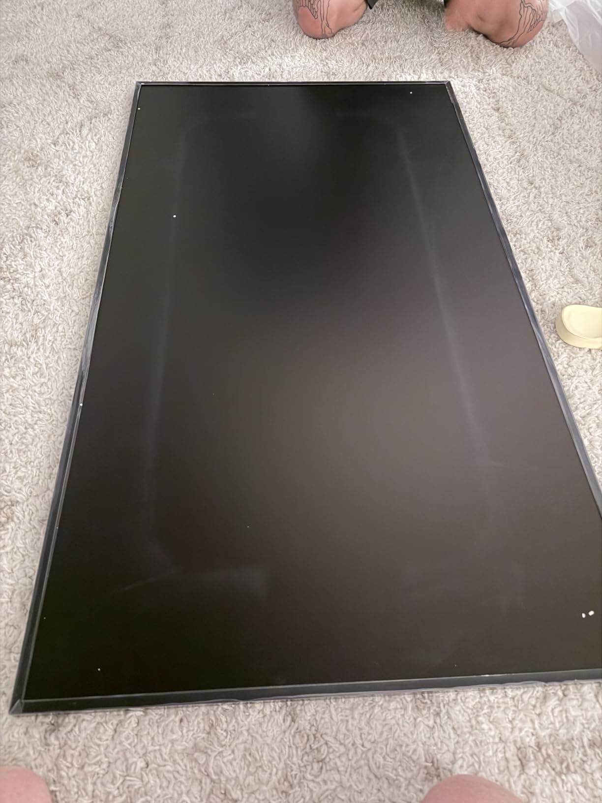 Samsung 55-Inch Class The Frame LS03F 4K QLED Smart TV (2025 Model) Slim Fit Wall Mount, Modern Frame Design, NQ4 AI Gen2 Processor, Art Mode, Artful Picture Quality, Samsung Vision AI, Alexa Built-in customer photo 2