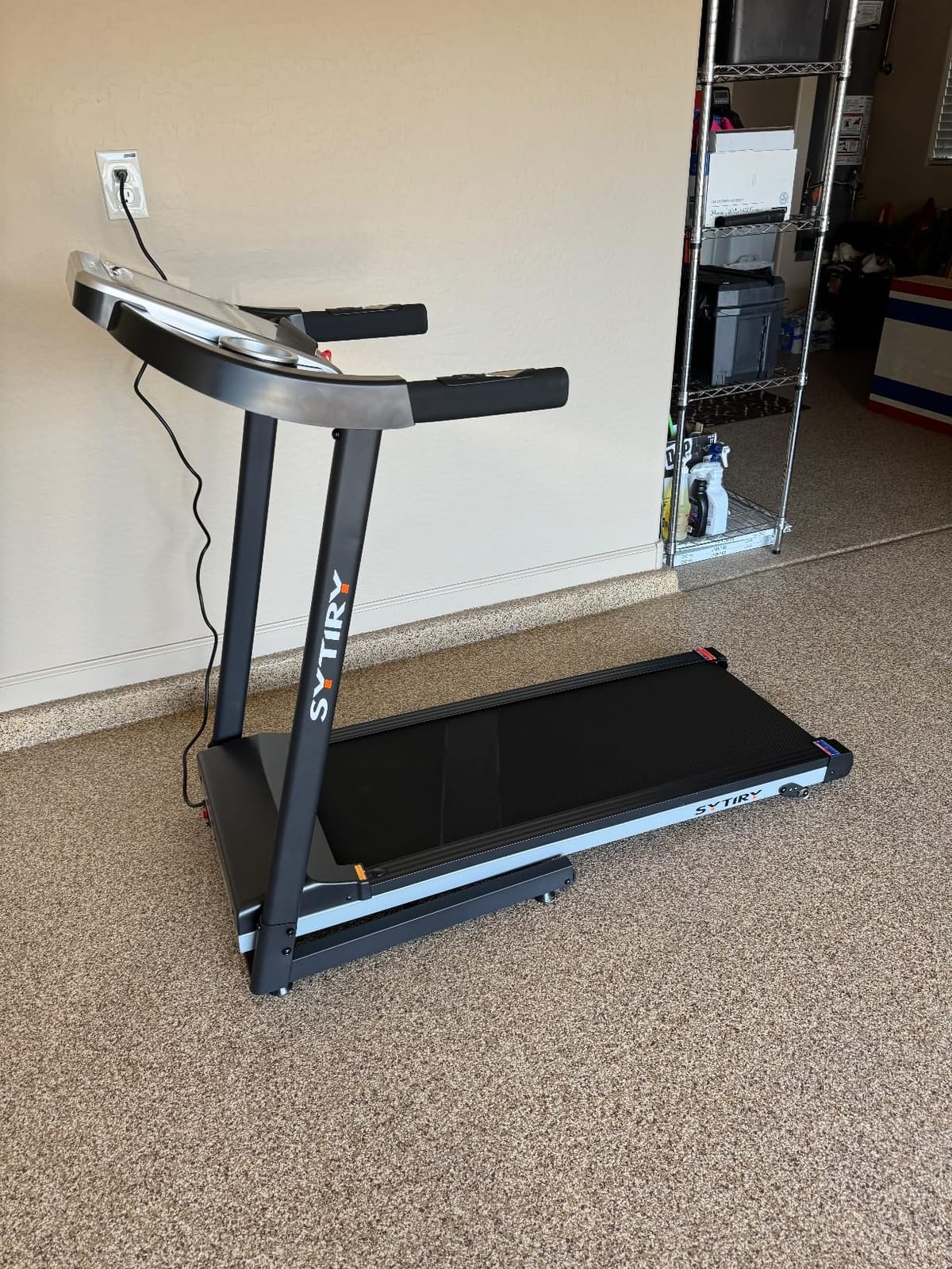 Incline Treadmills for Home with TV Screen and WiFi, 3.5HP Smart Walking Pad Treadmill with Incline, Heavy Duty Foldable Electric Running Machine with 10” Touchscreen, 3D Virtual Sports Scenes customer photo 2