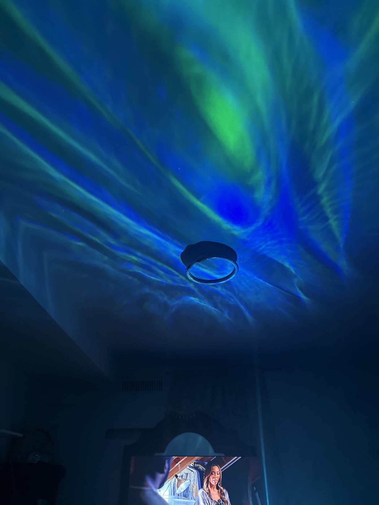 Star Projector,Northern Lights Projector,with Bluetooth Speaker,White Noise | Remote Control,Night Light,for Game Room, Adults, Family Gatherings,Galaxy Projector Bedroom customer photo 1