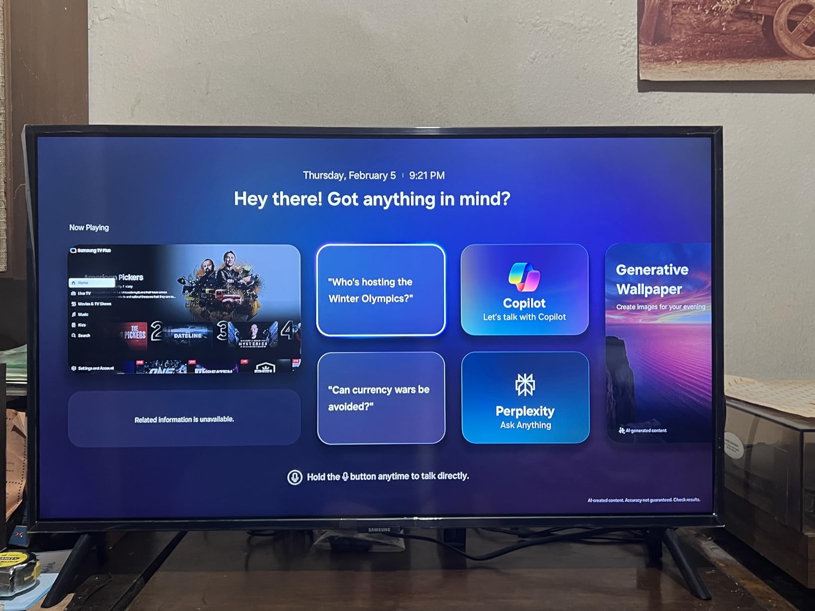 Samsung 55-Inch Class QLED Q8F 4K UHD Smart TV (2025 Model) Q4 AI Processor, 100% Color Volume with Quantum Dot, AirSlim Design, Endless Free Content, Samsung Vision AI, Alexa Built-in customer photo 1