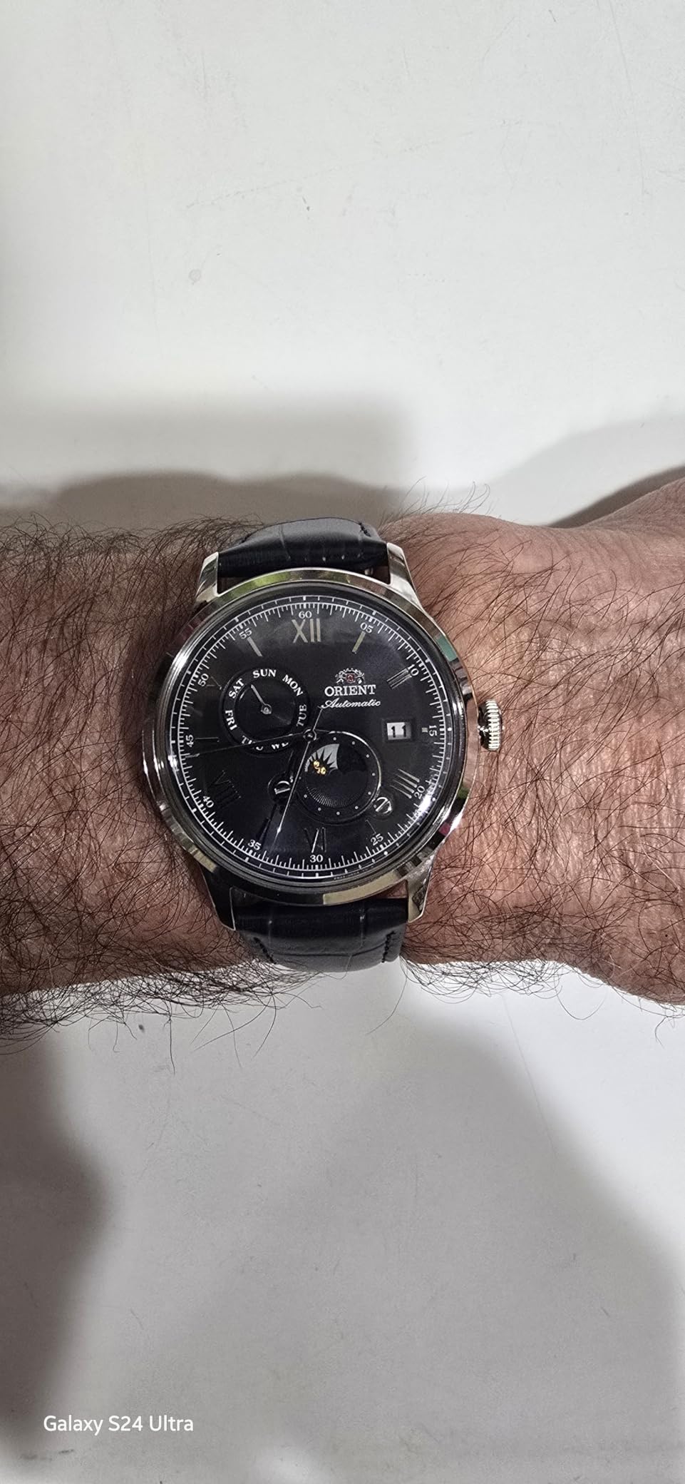 Orient Bambino Version 9 Stainless Steel Automatic Dress Watch with Weekly Calendar customer photo 2
