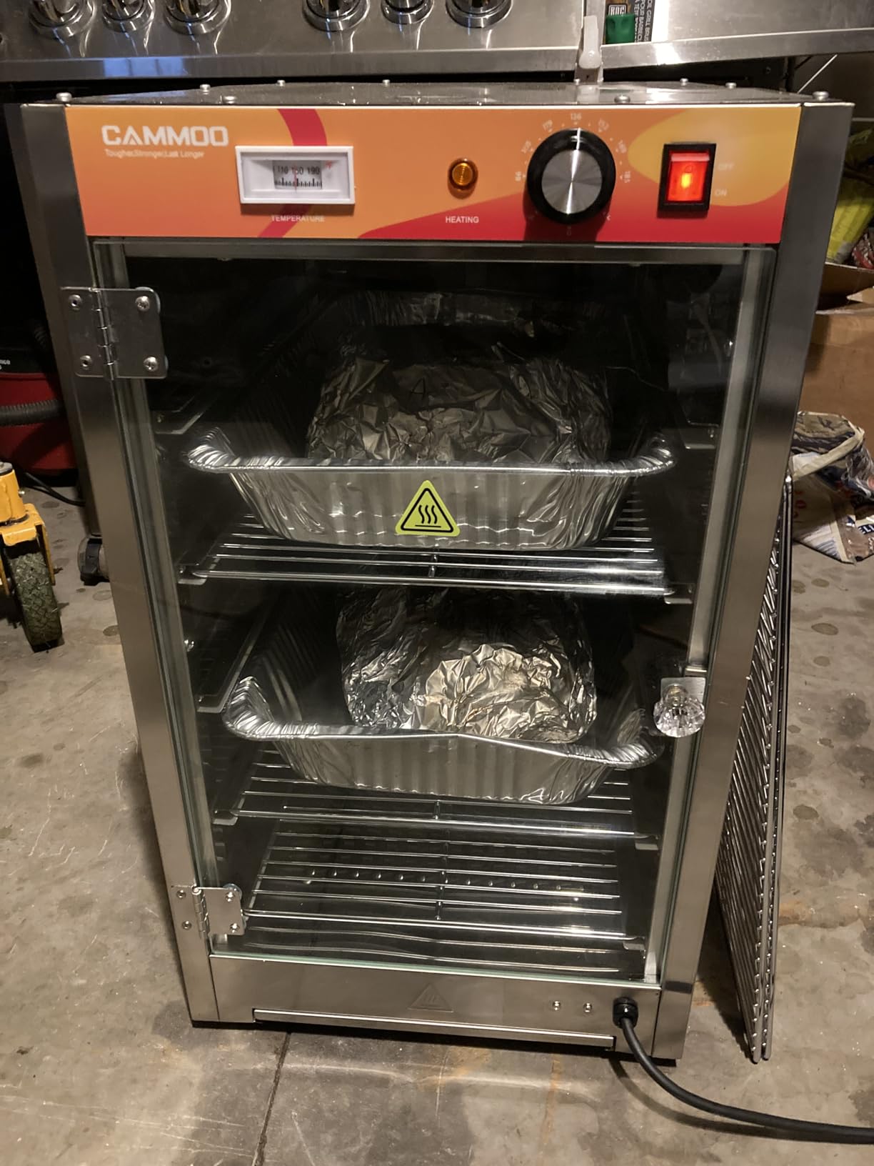 CAMMOO 133Qt 5-Tier 900W Electric Commercial Food Warmer Catering Hot Box customer photo 1