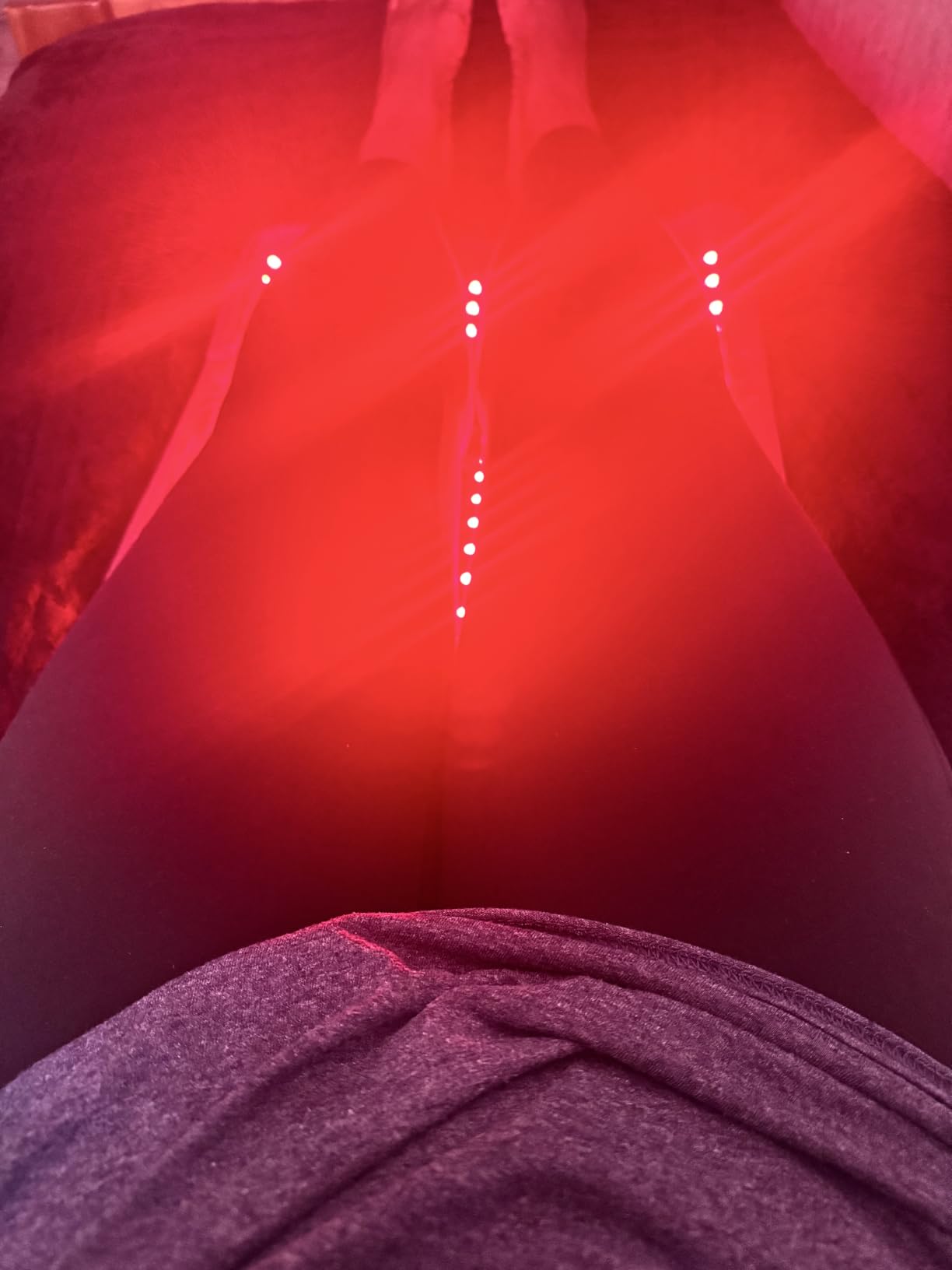 Comfytemp Red Light Therapy Mat for Body, 33'' x 17'', 660nm & 850nm | Flexible Near Infrared Light Therapy Pad, Wearable Light Blanket with Timer, for Back Belly Knee Joint Muscle, Home Use customer photo 2