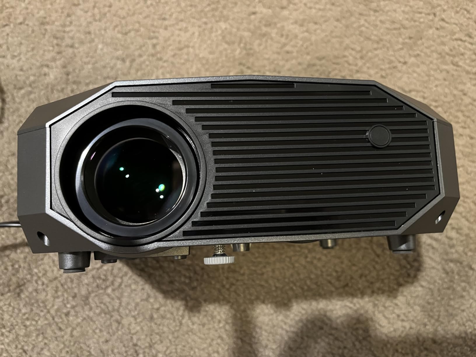 [Compatible with Netflix/High Brightness] Smart Projector with WiFi 6 and Bluetooth 5.3, 4K Outdoor Movie Projector with Prime Video/YouTube, Portable Proyector Compatible with HDMI/USB/iOS/Android customer photo 2