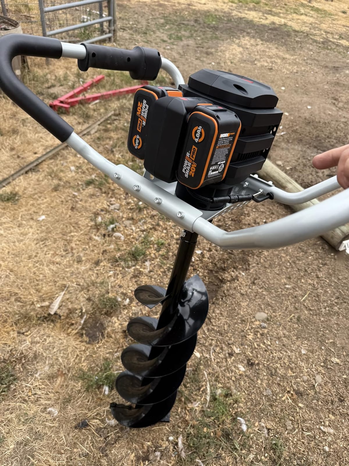 WORX Cordless Earth Auger, 40V 8