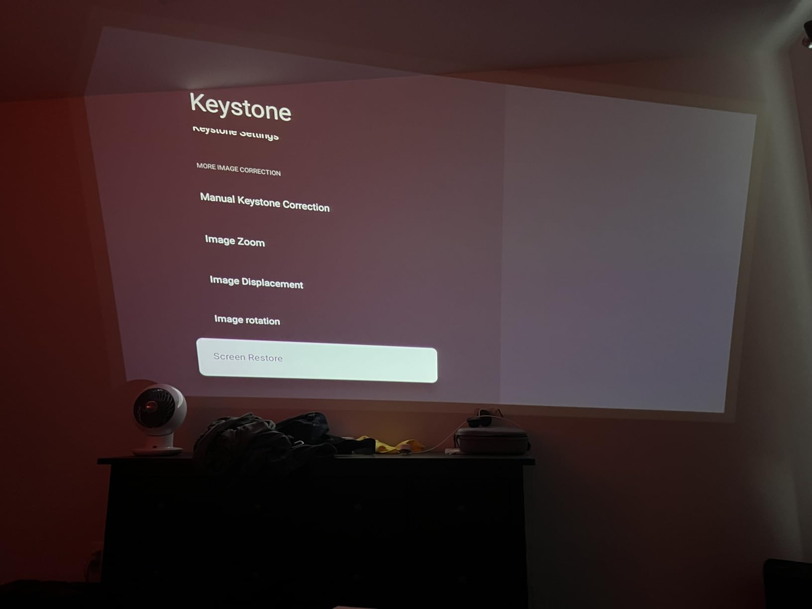 XGIMI MoGo 4 Portable Projector with PowerBase Stand, 5 Hours of Playtime customer photo 1