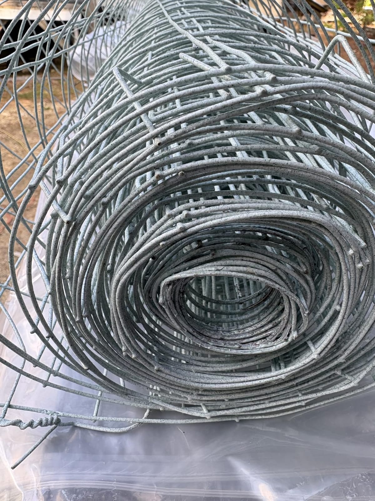 Gisafai Black Welded Wire Fence 4 ft X 50 ft, 2.36