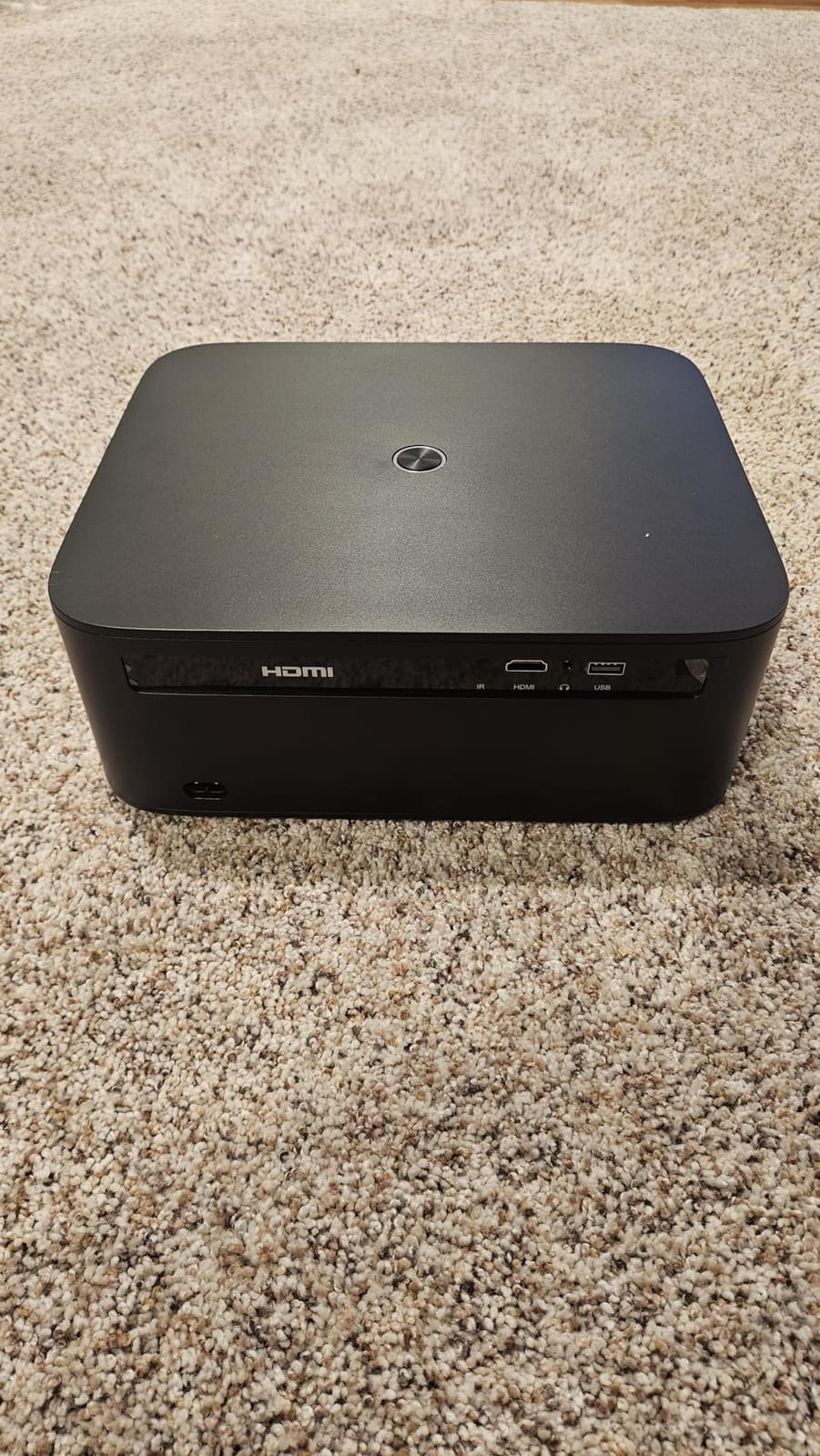 【Bundled with Google TV Stick/4K Supported】Smart Projector with WiFi & Bluetooth, Outdoor & Home TV Movie Projectors with Voice Control, Auto Focus & Keystone, Compatible with Netflix Proyector WiMiUS customer photo 1