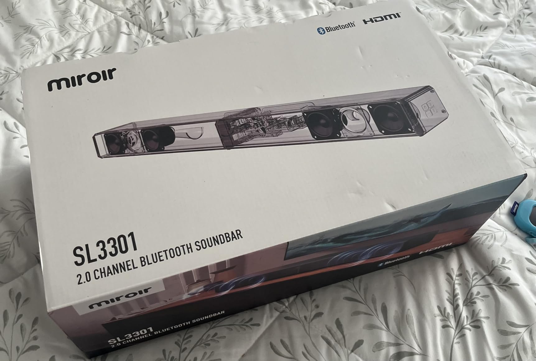 2.0 ch 100W Sound Bar for Smart TV, 2-in-1 Detachable Bluetooth 5.3 Speaker with 3 EQ Modes & Adjustable Bass - Home Theater Audio for Movies, Gaming, Music customer photo 2