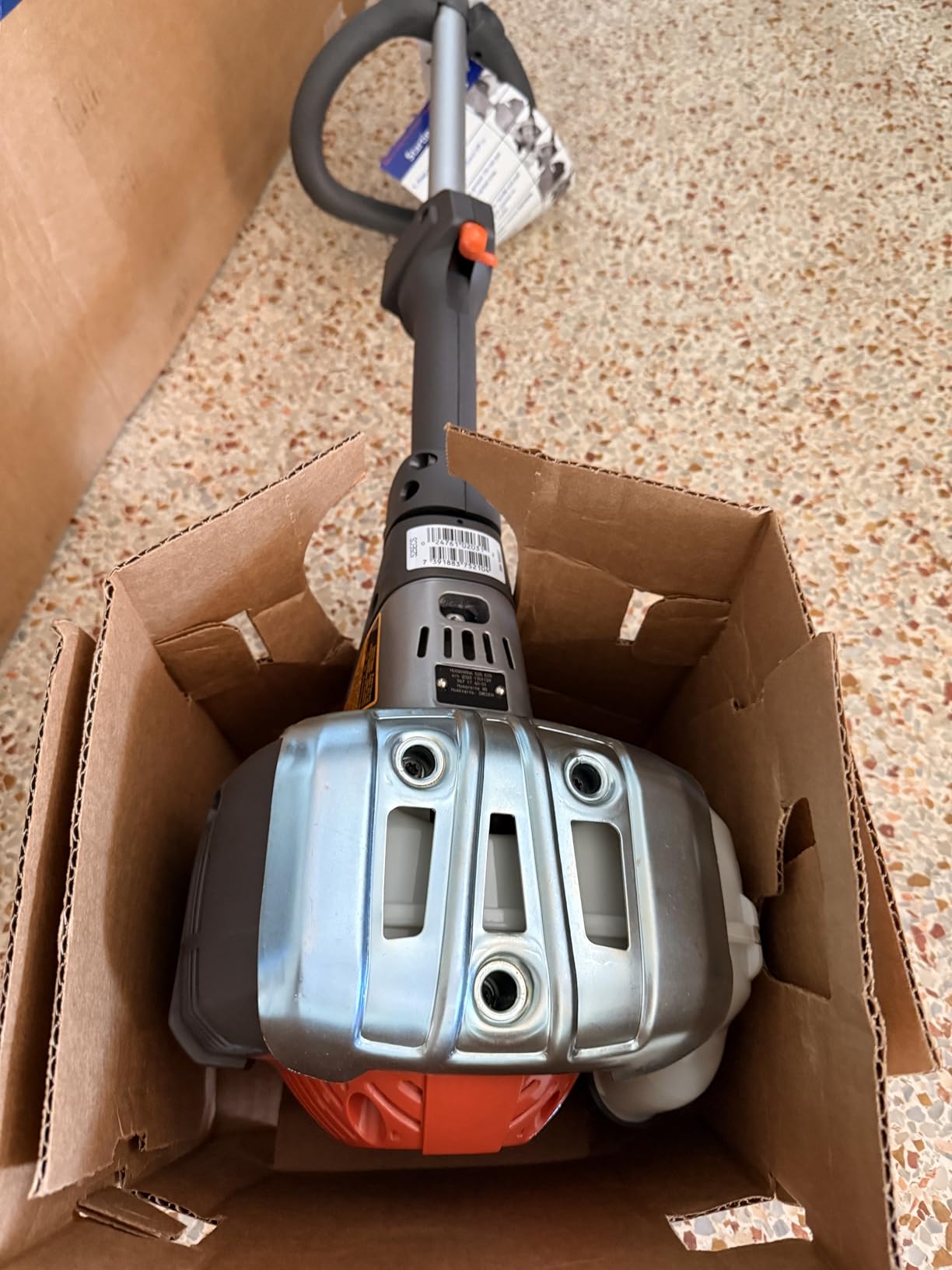 Husqvarna 525ECS Professional Lawn Edger Tool | Lawn care equipment with 25.4cc X-Torq engine, heavy-duty edger head, ergonomic curved shaft, edging tool customer photo 1
