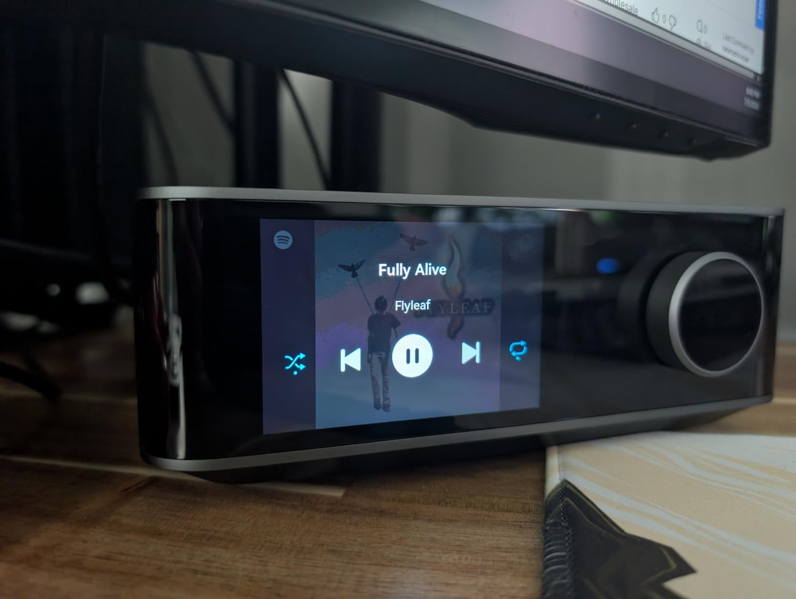 WiiM Amp Ultra Stereo Streaming Amplifier, HDMI ARC & RoomFit, Space Gray customer photo 1