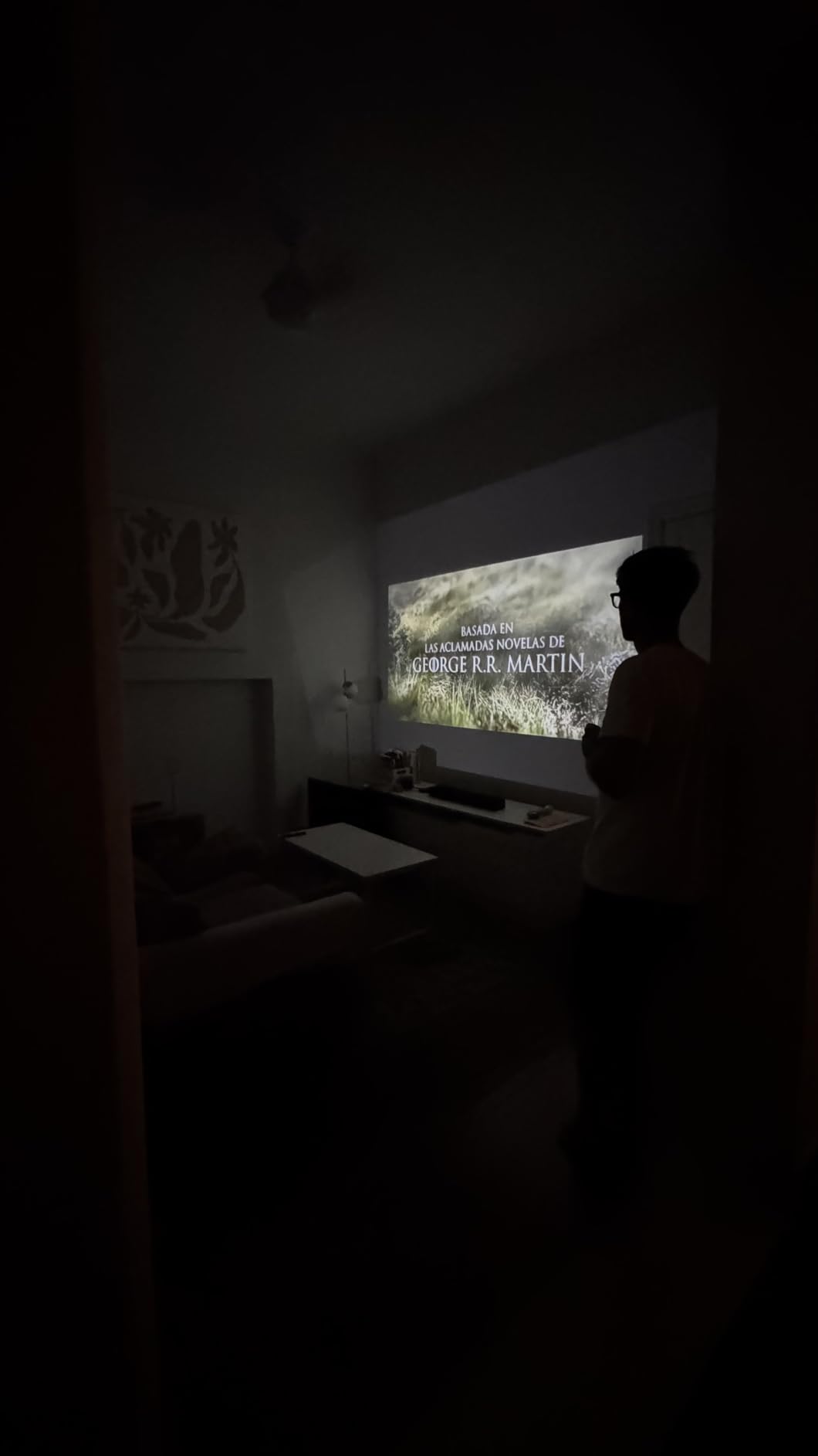 4K Support Native 1080P Smart Projector, 600 ANSI, Android TV, HiFi Speaker customer photo 2