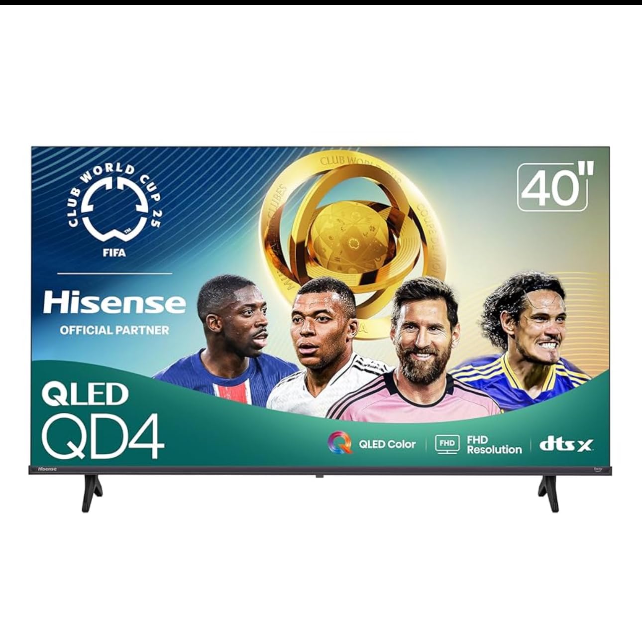 Hisense 40-Inch Class QD4 Series Hi-QLED FHD Smart Fire TV (40QD4QF) - Quantum Dot Color, DTS Virtual: X, Alexa Built in, Slim Bezel Design customer photo 1