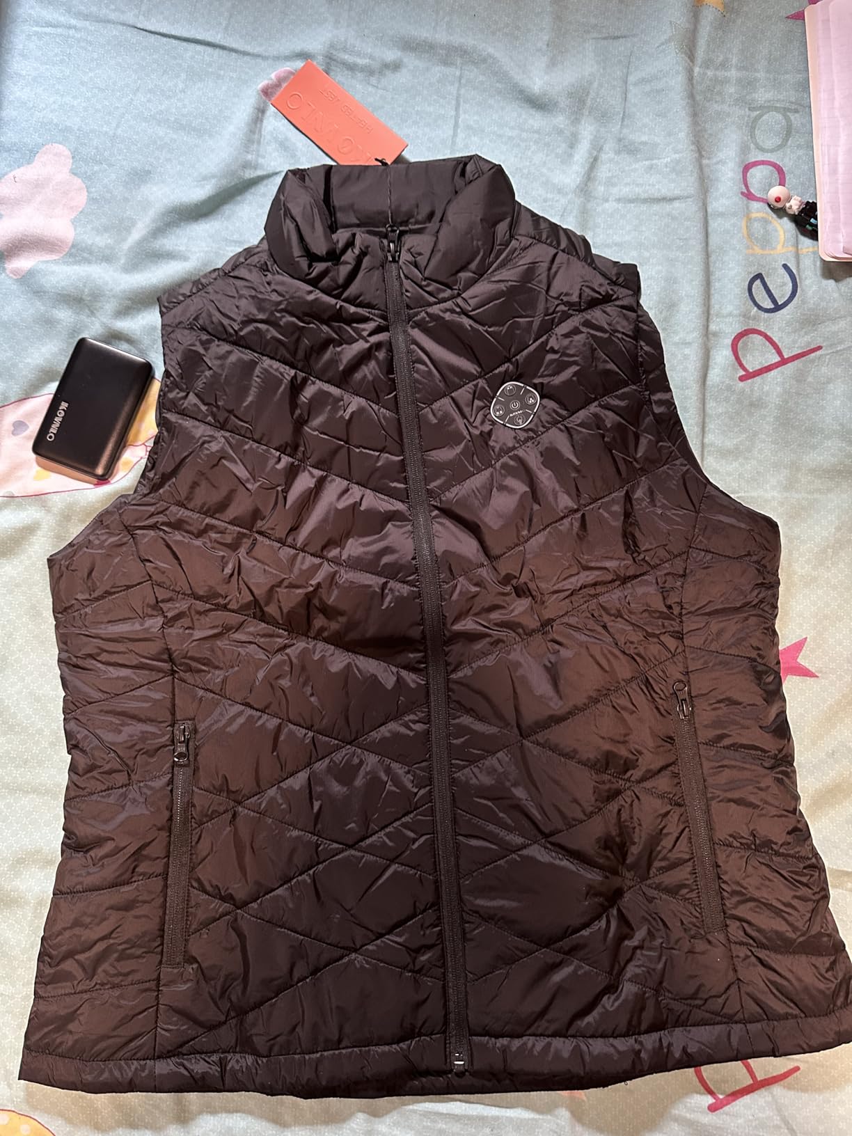 KOVNLO Heated Vest for Women With Battery Pack Included, Smart Controller with Light-out Design customer photo 2