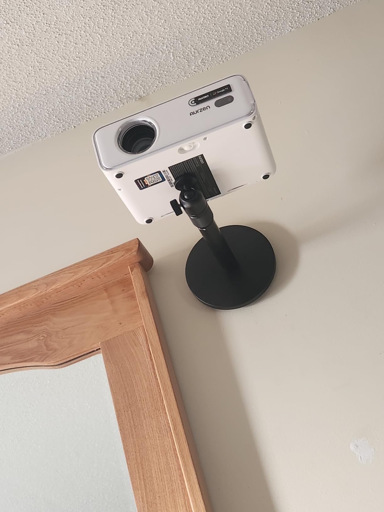 Aurzen Ceiling Projector Mount, Adjustable Rotation, Tilt & Length customer photo 1