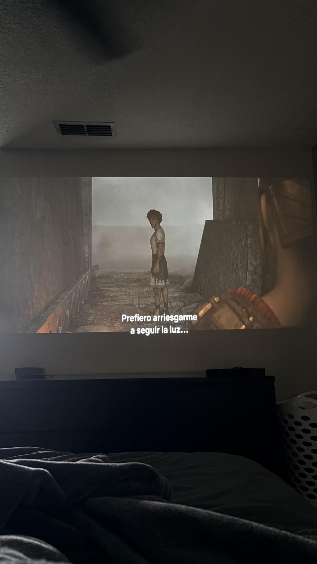 TCL C1 Smart Google TV Projector, WiFi and Bluetooth, 285° Rotating Gimbal | 1080P HDR10, Sealed Optical Engine, Auto Focus & Keystone, 4K Support, Dolby Audio, Portable for Home/Outdoor Movies customer photo 1
