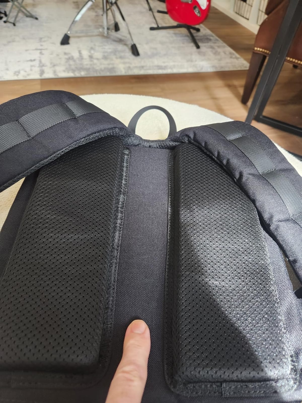 Hanzo Rucking Backpack Slim Profile Weighted Rucksack w/Lower Back Support | Slim low-profile training rucksack for men & women, holds two 10x12in plates (sold separately), MOLLE + padded back, hiking customer photo 2