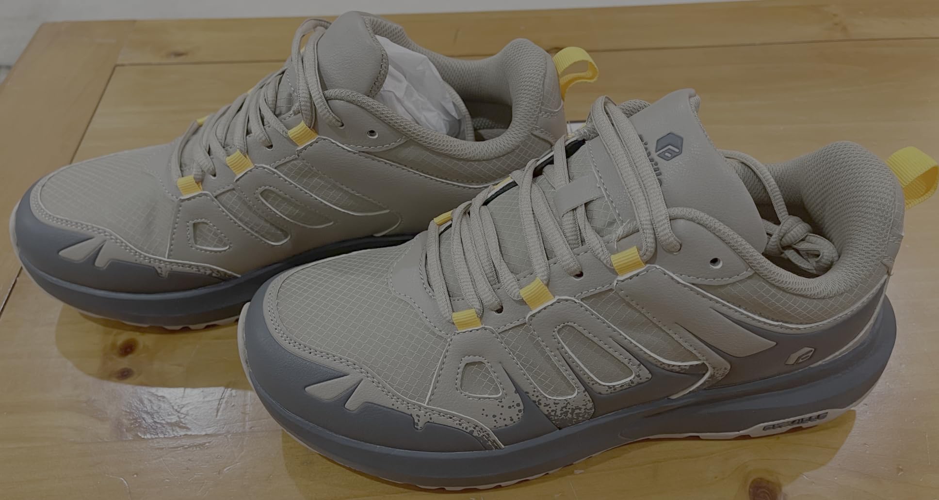 FitVille Men’s Extra Wide Hiking Shoes Trail Trekking Sneakers customer photo 2