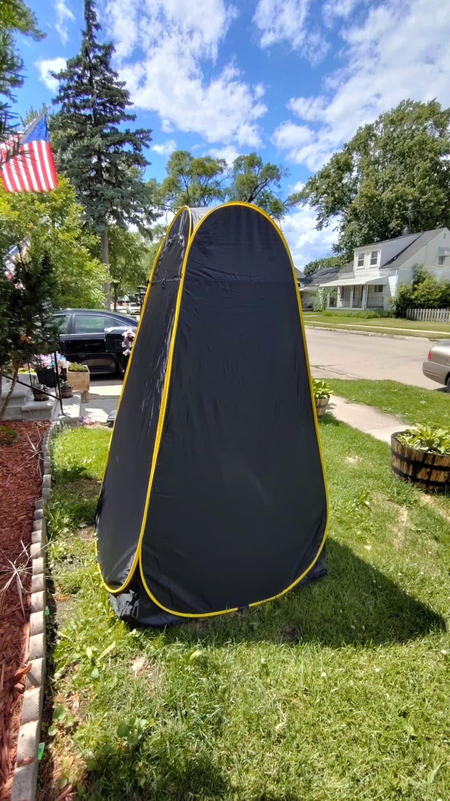 NEVERLAND Pop Up Privacy Shower Tent for Camping, 47x47x77 Inch customer photo 1