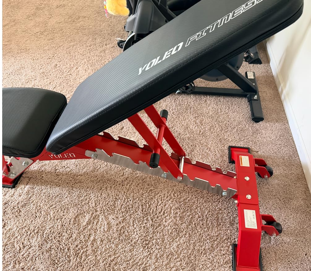 YOLEO Commercial Weight Bench, 2315LB ASTM Certified customer photo 1