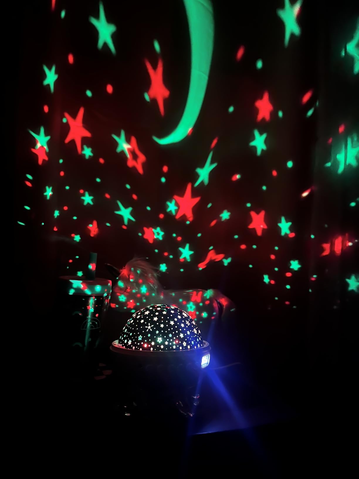 Baby Sound Machine with 30 Soothing Sounds,Night Light Projector with Star customer photo 1
